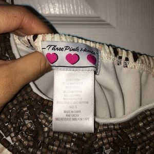 Three pink hearts Dress